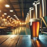 DALL·E 2023-12-23 10.35.04 - A photo exemplifying the importance of choosing the right background in beer photography. The scene features a pint of craft beer, with a creamy head,.png